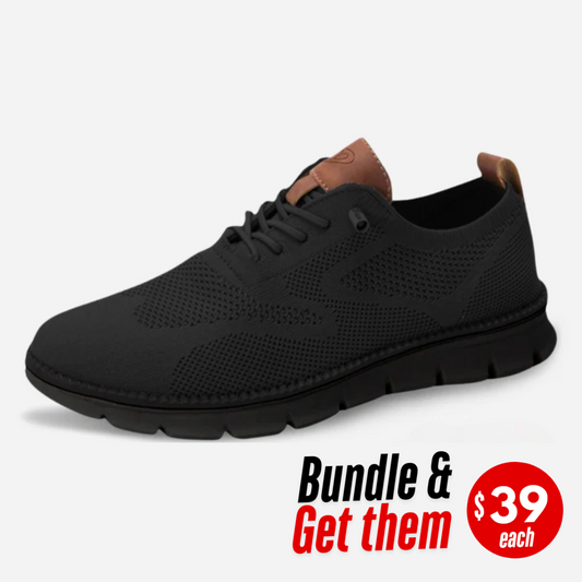 Ultra Comfy - Healthy and Supportive Walking Shoes (Black Sole Edition)
